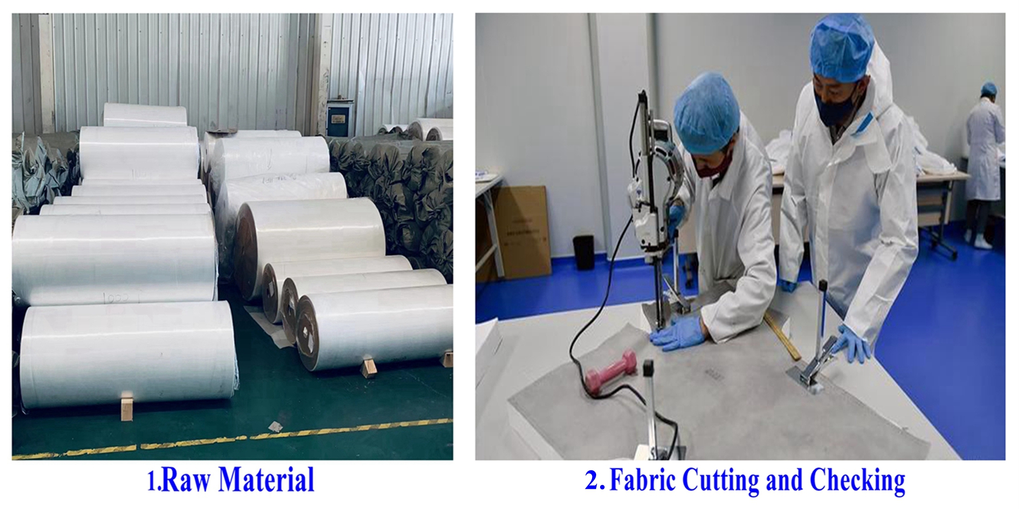Taped Body Protection Surgical Hazmat Suit Asbestos Removal Waterproof Disposable Coverall