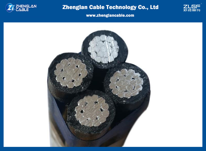 Aerial Bundled ABC 70 Sq Mm 4 Core Aluminium Cable AL/XLPE AS/NZS 3560-1 Standard