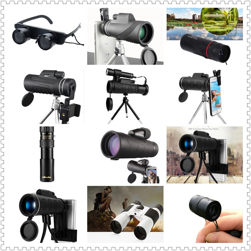 5x42 Digital Infrared Military Night Vision Goggles , 200m Range Night Vision Digital Monocular