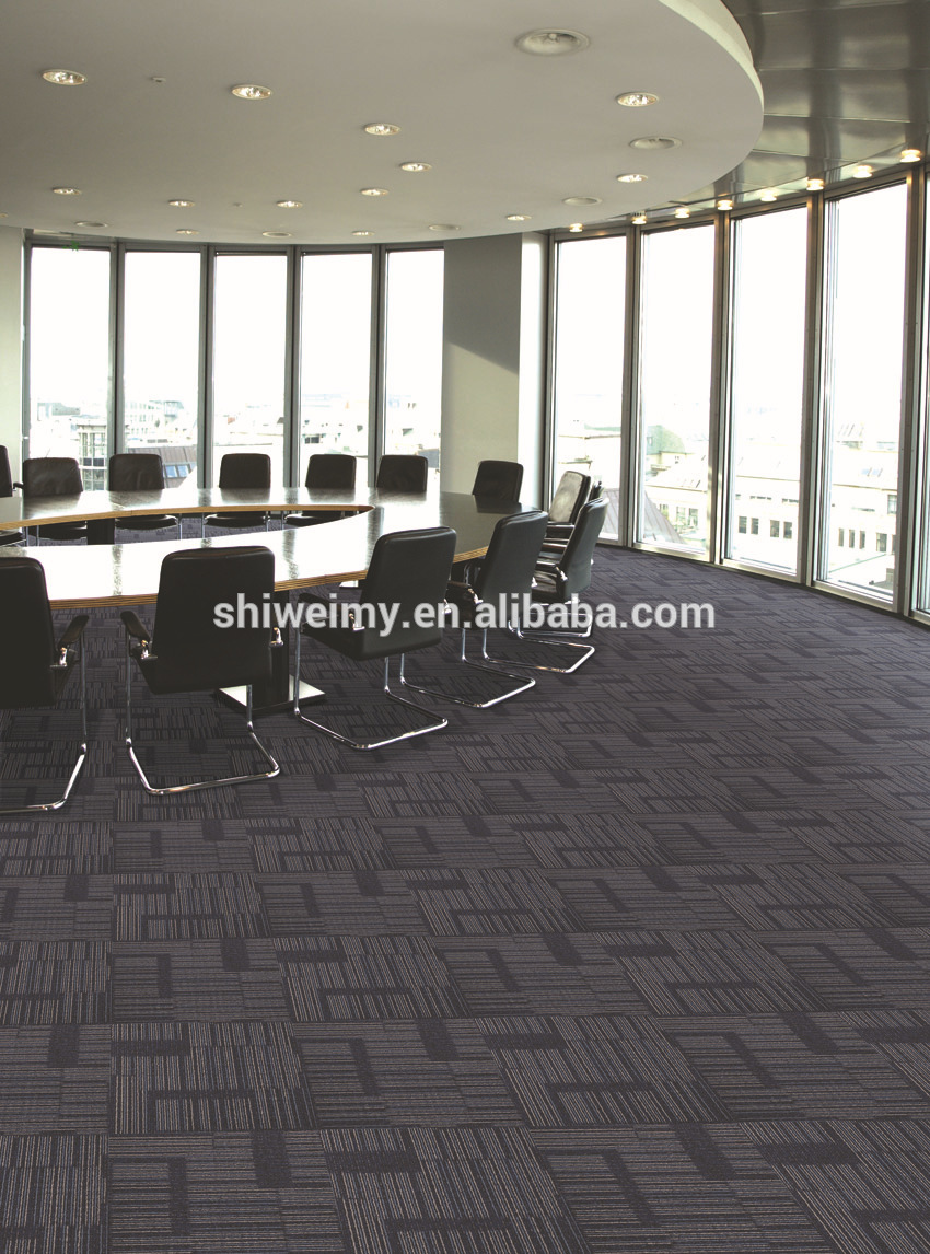 PP Carpet Tile 50 * 50 with PVC Backing