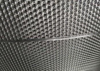 Quality SS304 316 Plain / Twill Weave Welded Wire Mesh Panels 40 Micron Smooth Surface for sale
