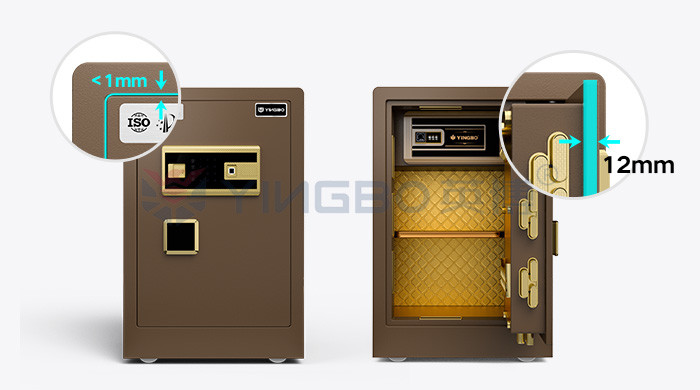 Solid Steel Home Safe Box digital fingerprint lock H600mm