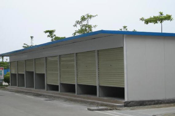 Prefab Double Layer Small Cabin Modular Homes Customized Steel Structure