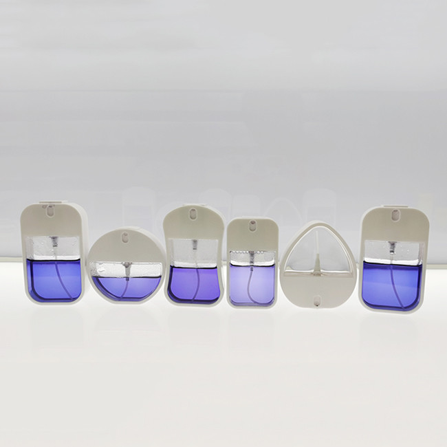 Rectangle Refillable Antibacterial Credit Card Shape Slim Hand Sanitizer Spray 20ml 15ml Custom