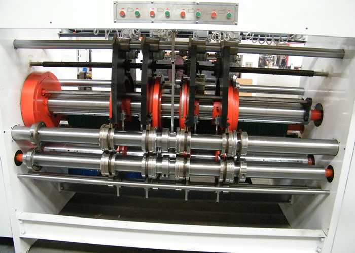 Carton Slotting Creasing Corner Cutting Machine 120 - 150 Sheets / Min Working Speed