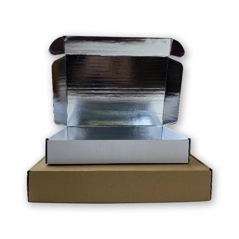 Insulation Shipping Food Packaging Box For Vegetable Ice Cubes Customized Design
