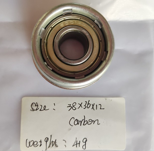 Carbon Steel Stamped Bearing 6001zz 38x36x12 Mm for Doors