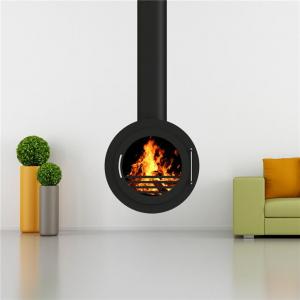 Buy cheap Multi-Fuel  Indoor Decorative Hanging Fireplace Wood Burning Steel Stove product