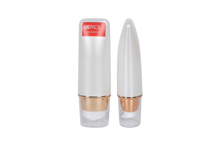 Cleansing Facial Personal Care Airless Bottles Cosmetic Packaging 30ml Acrylic PMMA Material Skincare Sunscreen