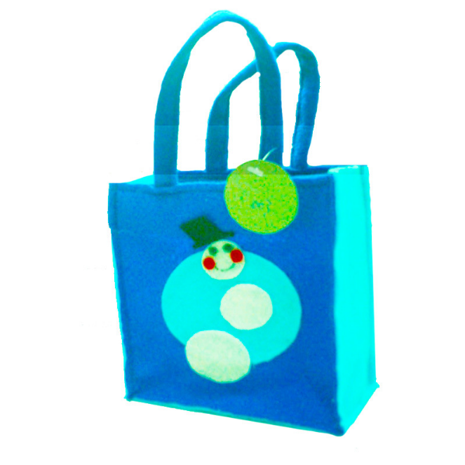 2021Eco-Friendly ladies felt shopping bag women handbag tote bag leisure felt fabric bag promotional custom logo