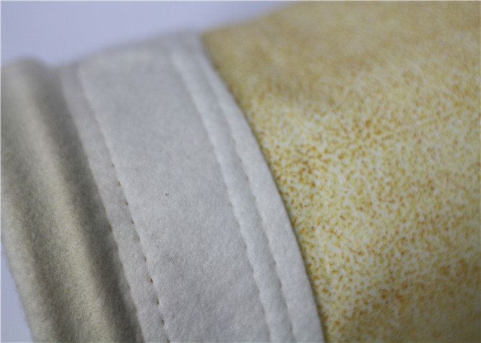 Fiberglass Nomex Filter Bag High Insulation Thermal Conductivity 450-600gsm Weight