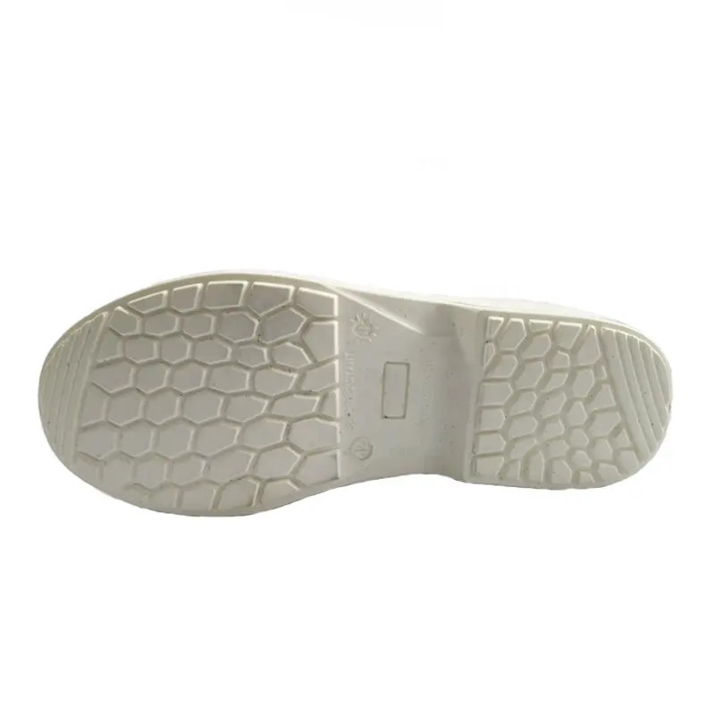 Slip Resistant Microfiber Synthetic Leather Shoes Anti Static Hospital Theatre Shoes White