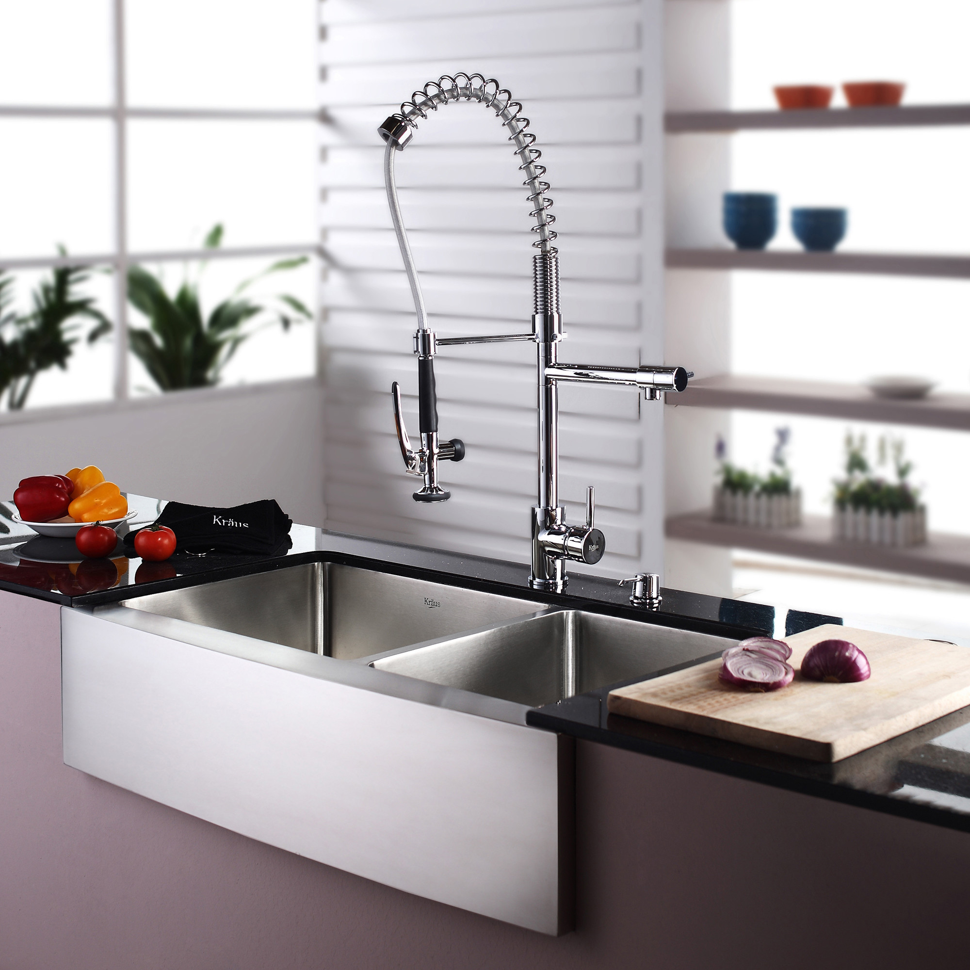 Double Bowl Handmade House Kitchen Sinks Apron Front Stainless Steel Kitchen Sinks