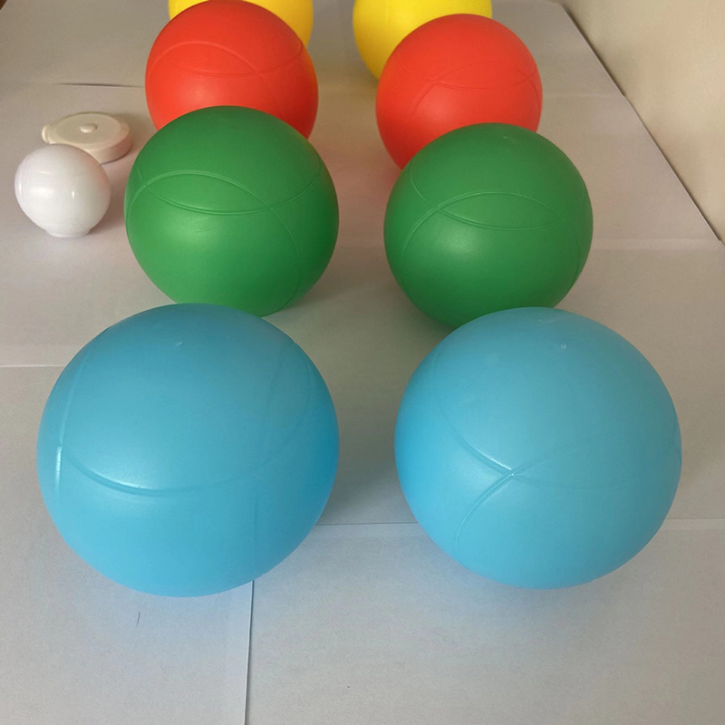 2022 new PP luminous night and day use bocce ball set for camping