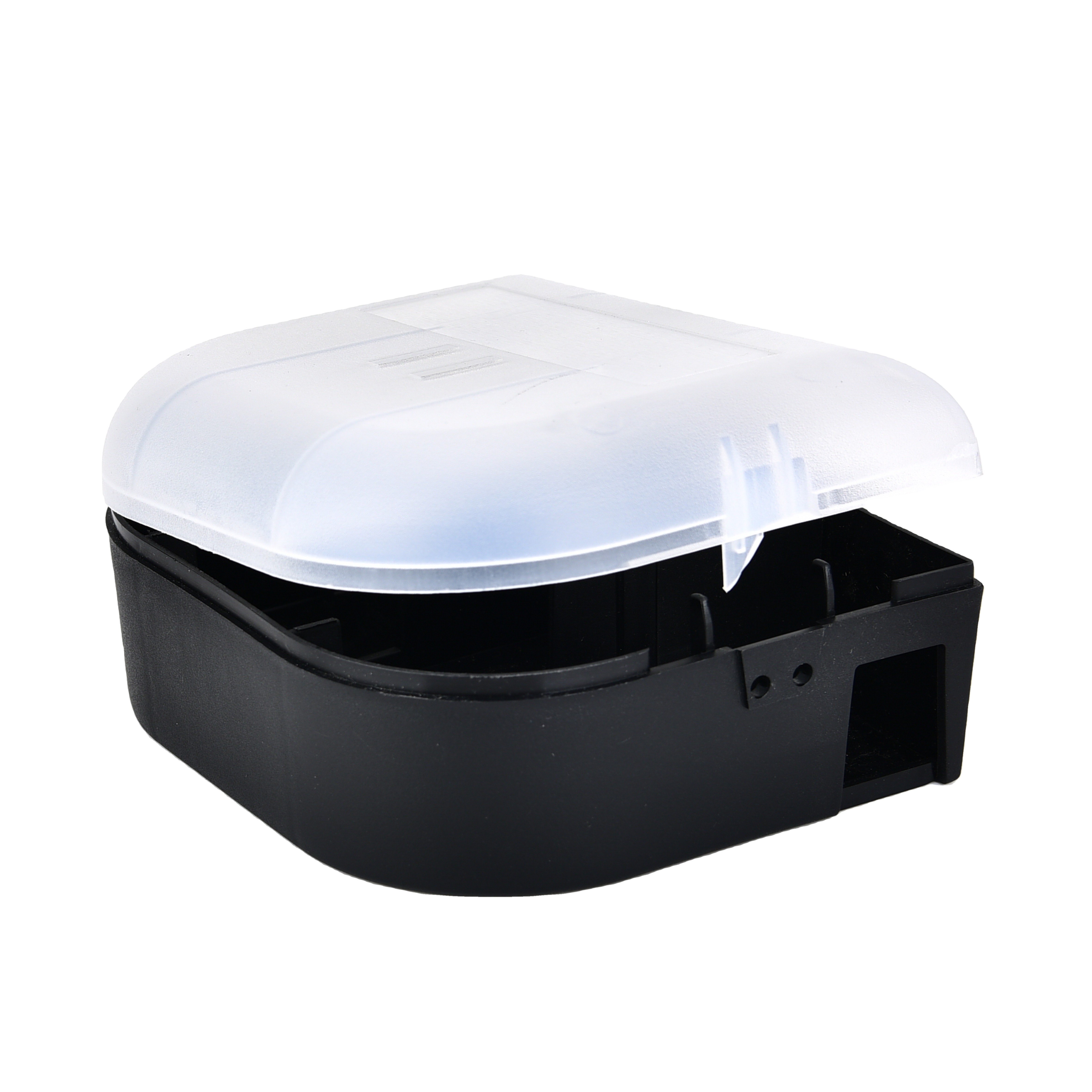 Stocked Semi-Transparent Safe Mouse Rat Bait Station Trap Box Killer Catcher