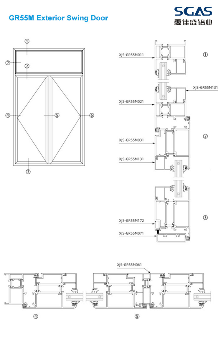 Customized Aluminium Profile For Kitchen Cabinets Aluminum Furniture Profile
