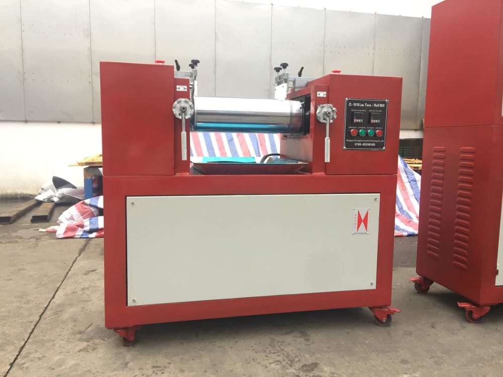2.2KW Plastic Testing Machine / Two Roll Rubber Open Mixing Mill Machine