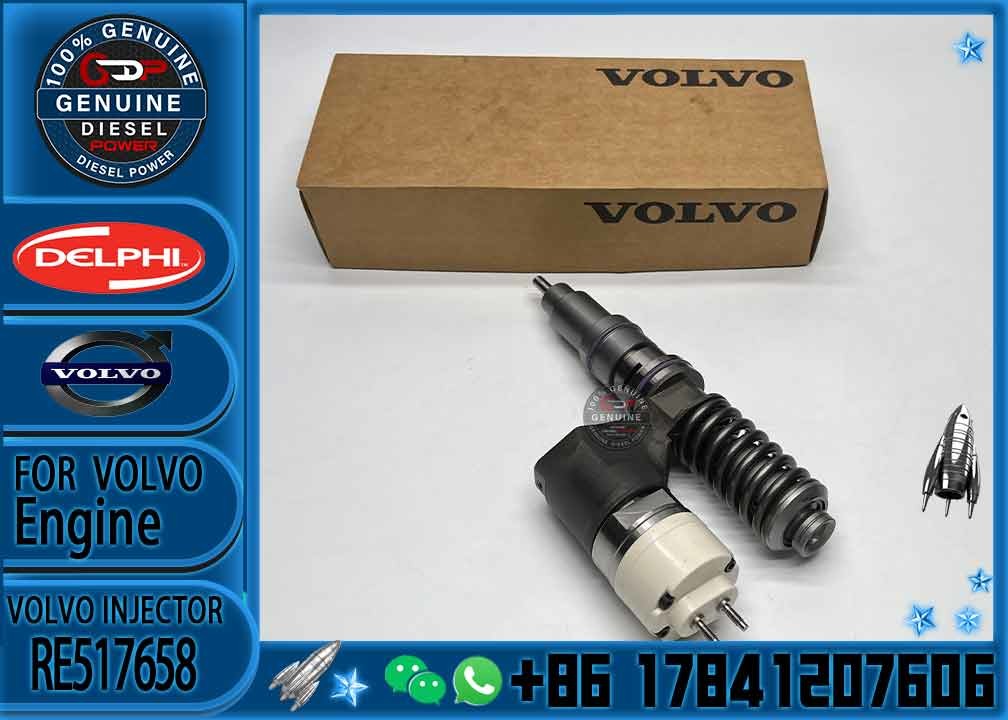 Engine fuel injector 33800-84001 RE505967 RE508490 RE517660 RE517659 RE517658 20430583 20440388 3803654 85000105 8500010