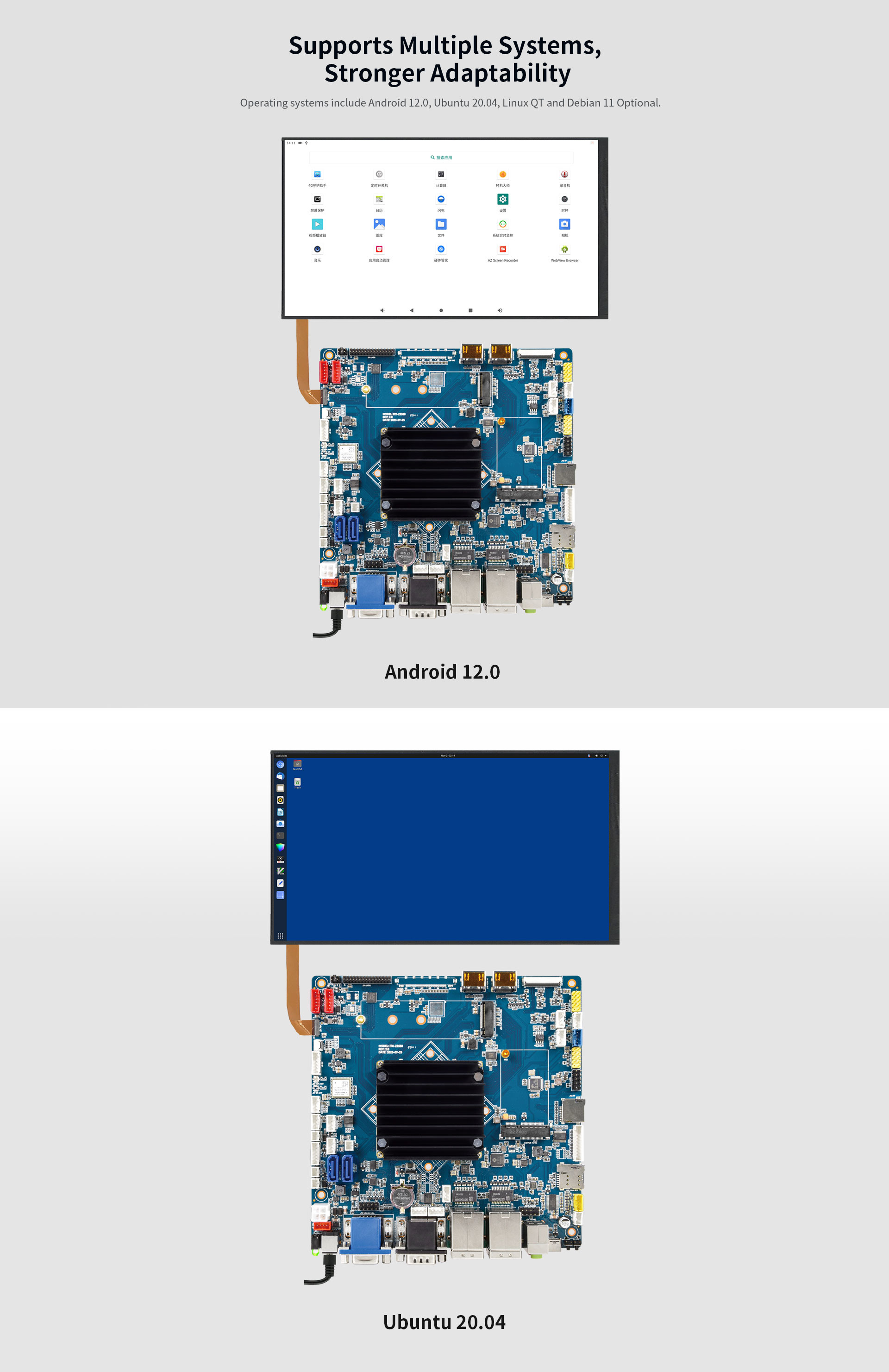 K-Series (K010/ K200/ K300/ K400) Industrial-grade Embedded Computer 157x 125x 28mm