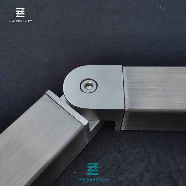 Satin / Mirror Finish Pipe Handrail Fittings Stainless Steel 304/316 Material