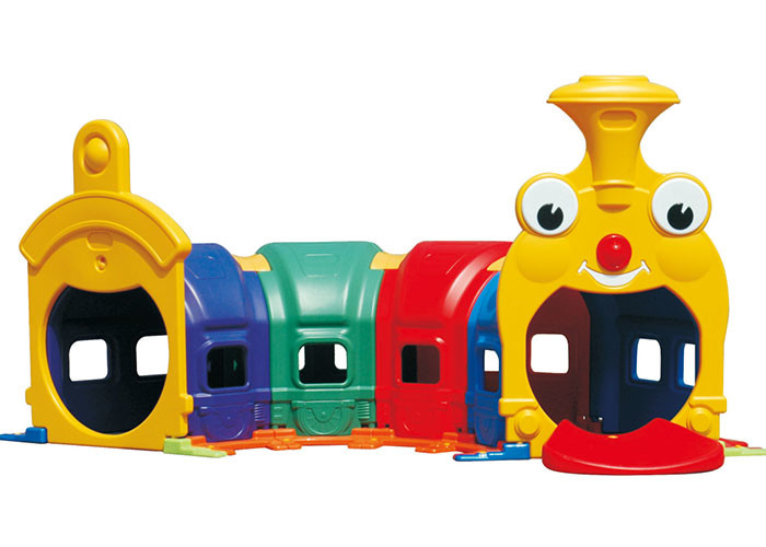 Flexible Kids Plastic Tunnel 105 * 45 * 64 Cm Non Pollution Safe And Comfortable