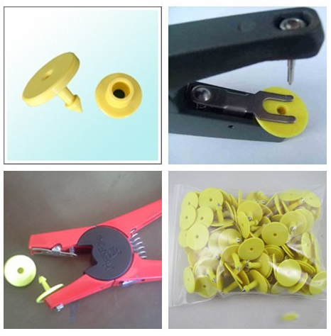 High Frequency Animal Ear Tags,13.56Mhz Waterproof Animal Rfid Tags