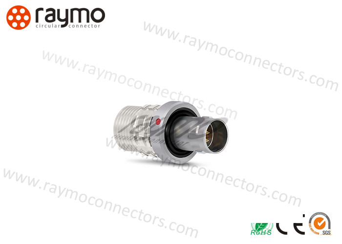 Self Locking Military Circular Connectors Metal Material Watertightness IP 68