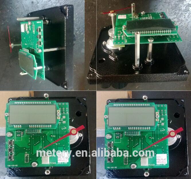 electronic plate of variable area flow meter