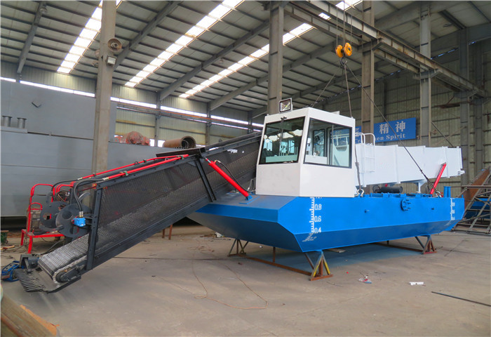 Water Hyacinth Harvesting Mowing Boat HD-WH100