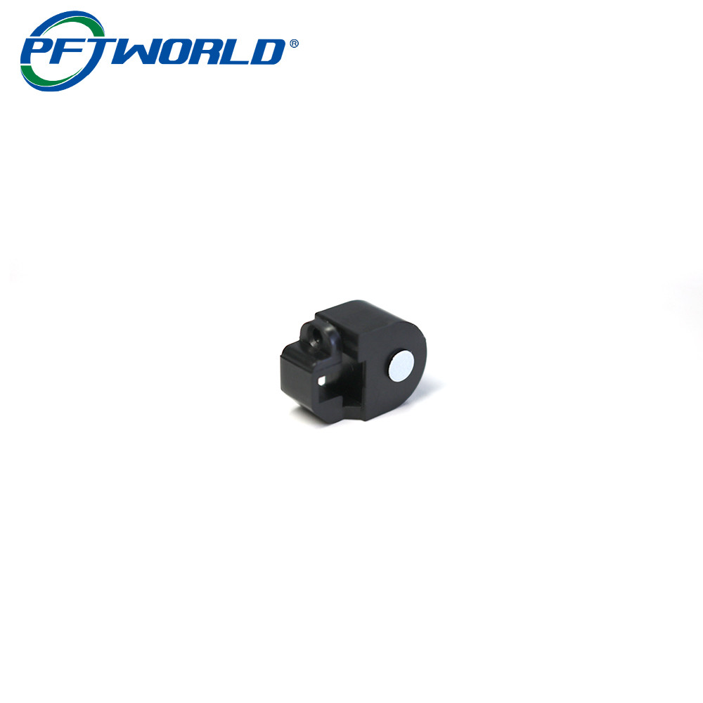 White Silkscreen CNC Machining Plastic Parts , Milling Medical Camera Accessories