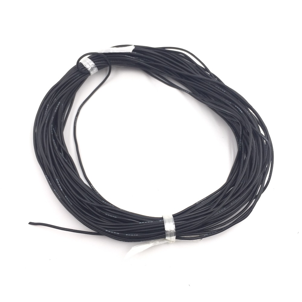 7AWG Silicone Rubber Insulated Wire 600V Tinned Copper 7.2mm OD