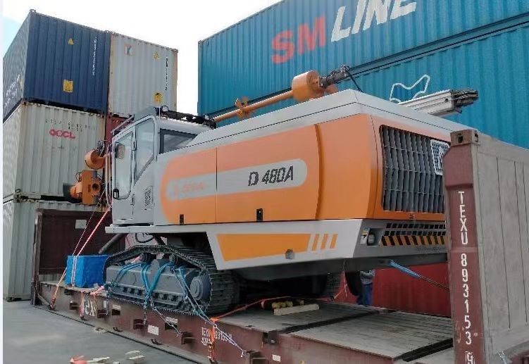 114mm DTH Integrated Rock Drill Rig With 35m Hole Depth Capacity For Mining Drilling