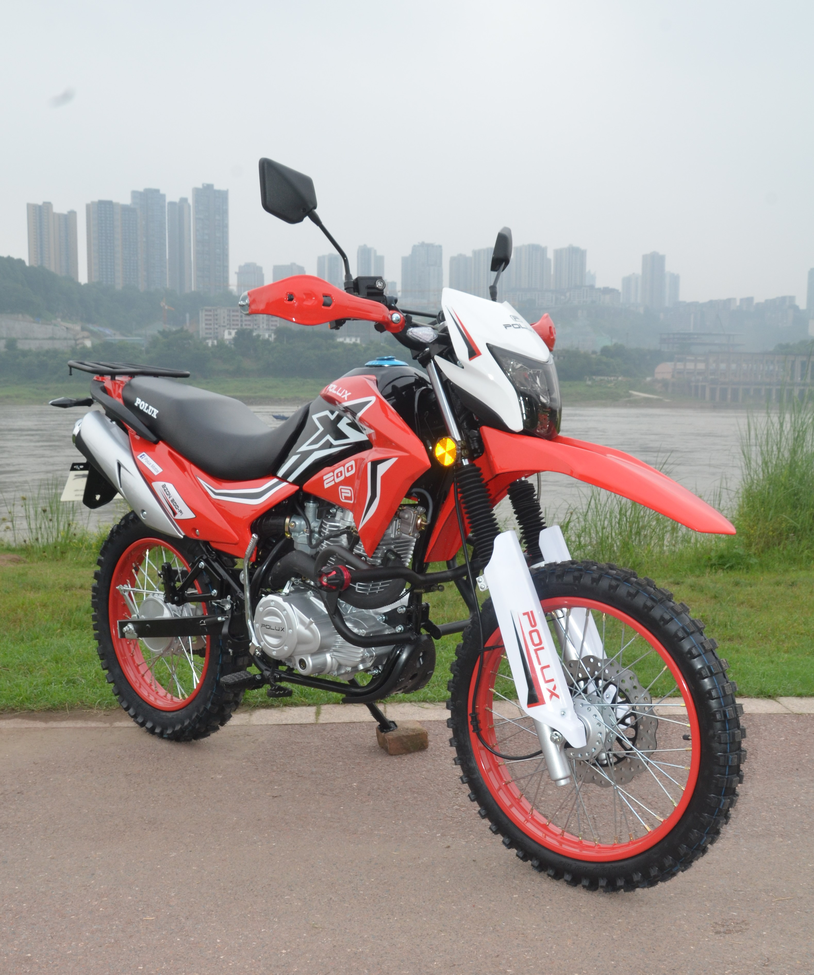 Top Speed 105Kmph Cross Sport Motorcycles 250cc Road Legal Dirt Bike