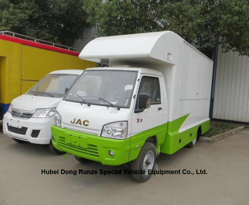 Custom Color JAC Mobile Kitchen Truck , Street Mobile Fast Food Van