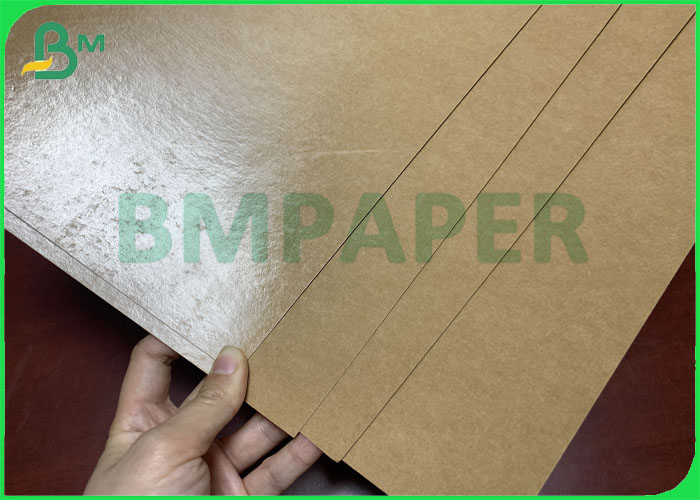 Coated brown kraft paper