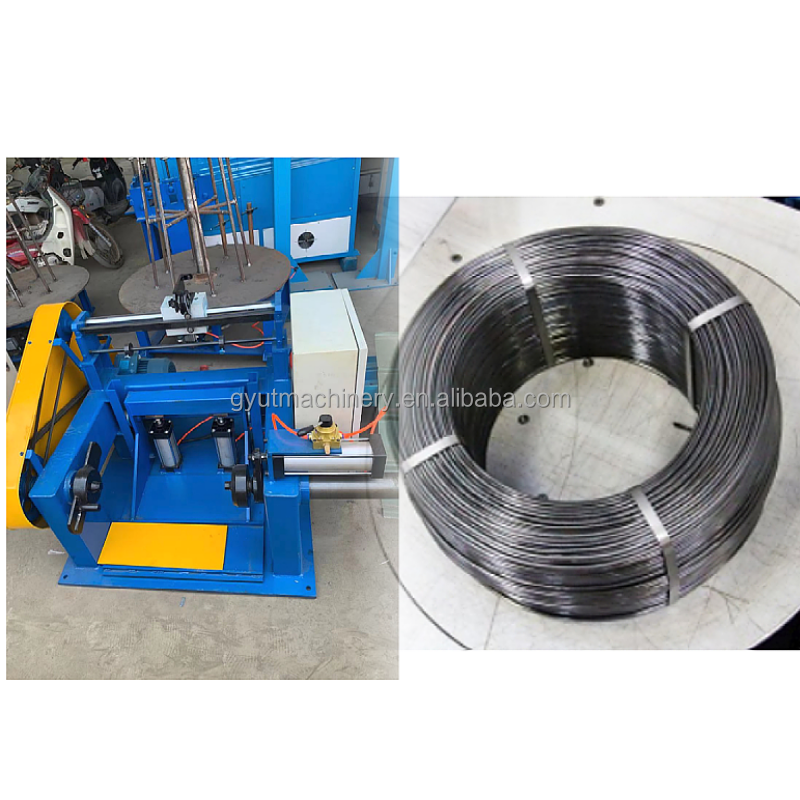 Automatic 630 Coil Winding Machine Hydraulic Cantilever Type Coiling Machine for Steel Rope
