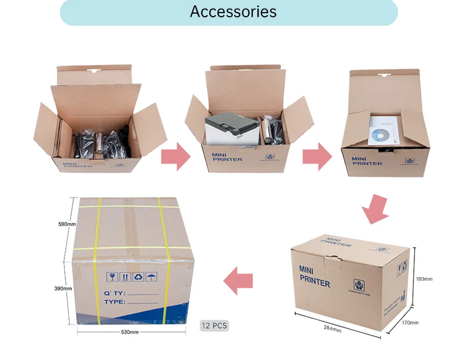 USB/LAN/Serial/BT/WIFI/Ethernet Connectivity 80mm Desktop Thermal POS Printer 150 KM Print Life
