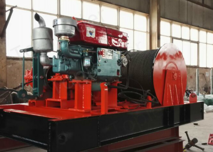 High Performance Moterized Shipyard Use Electric Power Source Cable Pulling Winch 10 Ton 15 Tons