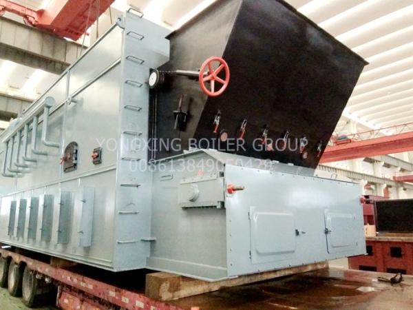 Industrial Chain Grate Stoker Low Fuel Consuming With Automatic Cleaning