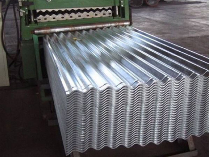 S320GD Galvanized Corrugated Roofing Sheets 1200mm Wave Tile Z150