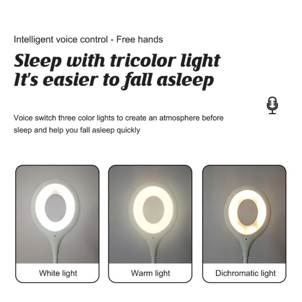 Eye Protection Foldable Study Lamp Portable Energy Saving Night Table Lamps With USB Port