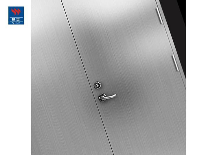 Stainless Steel Fire Rated Double Swing Door Reinforced Security Door