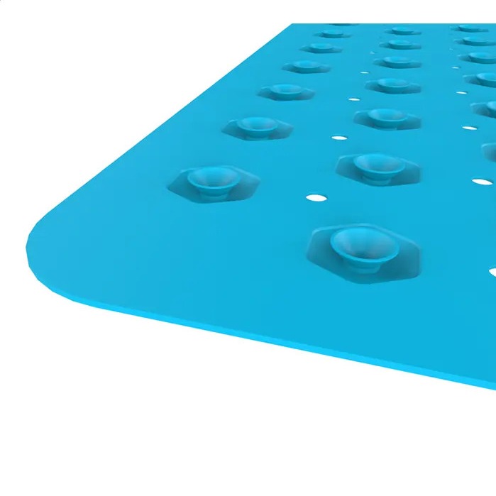 Practical Rectangular Suction Shower Mat , Gorilla Grip Patented Shower And Bath Mat