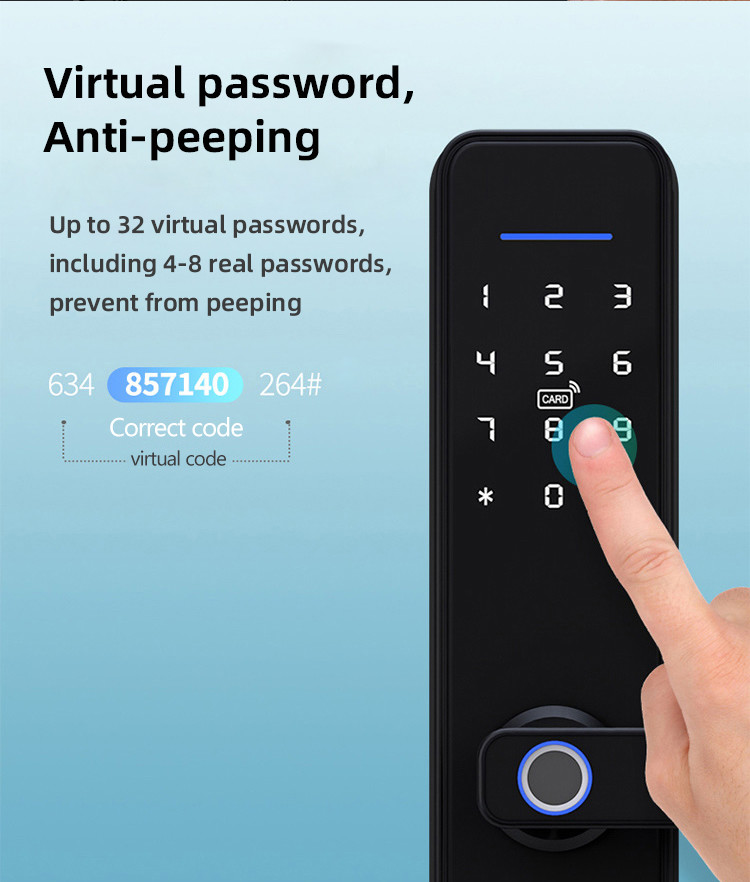 Aluminum Alloy Tuya App Door Lock