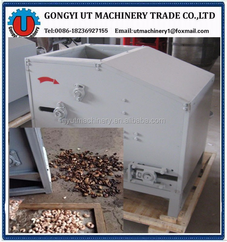 Discount Semi Automatic Cashew Nut Peeling Machine in Silver with 1000X800X770mm Size