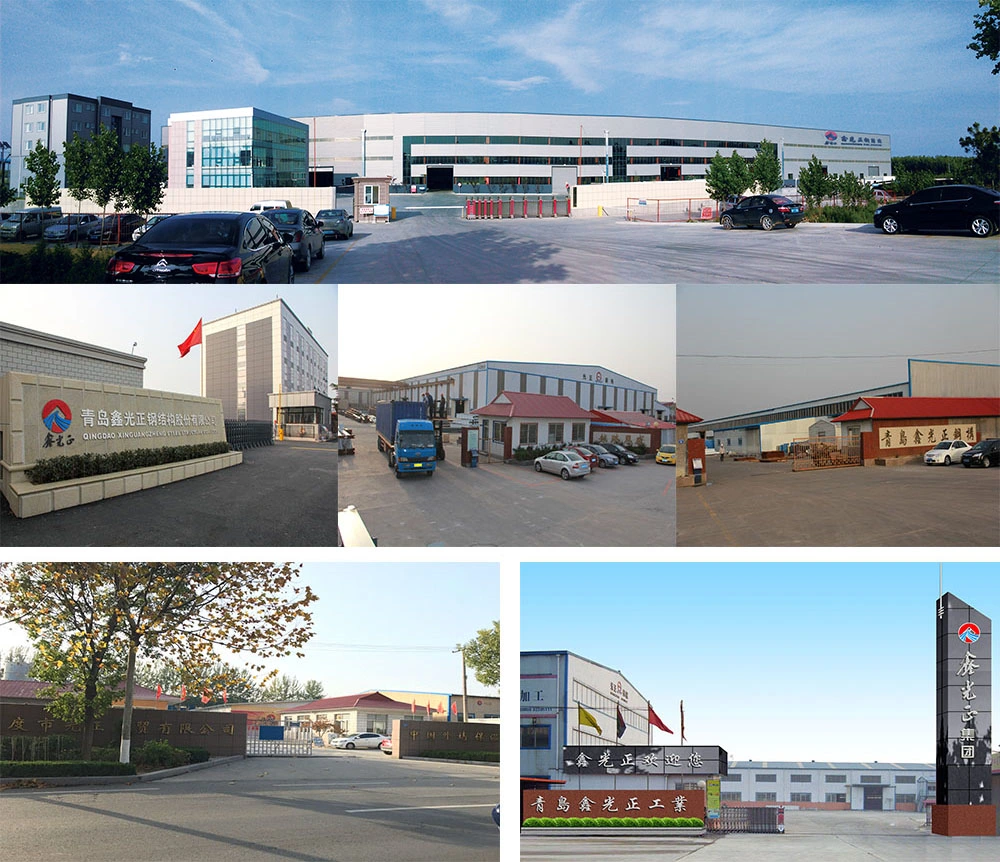 Light Steel Structure Prefabricated Metal Construction Building for Storage Shed Prefab Warehouse (SS-47)