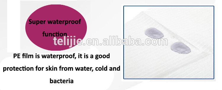 Hygiene Soft Foldable Disposable Toilet Seat 1ply PE Film