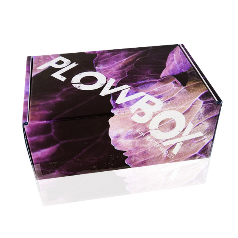 Custom Printing Eco Die Friendly Cut Flat Pack Corrugated Folding Carton Shipping Boxes Melon