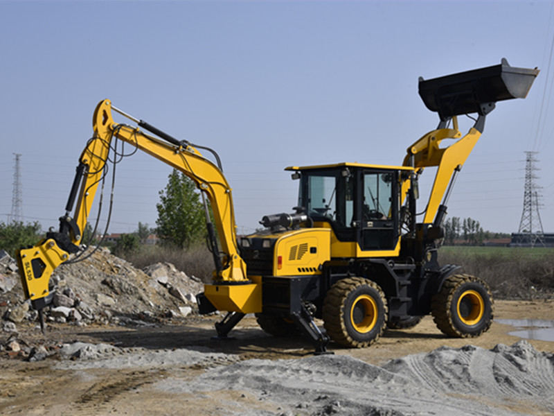 Price backhoe loader cheap quality backhoe excavator digger 5000kg backhoe loader for sale