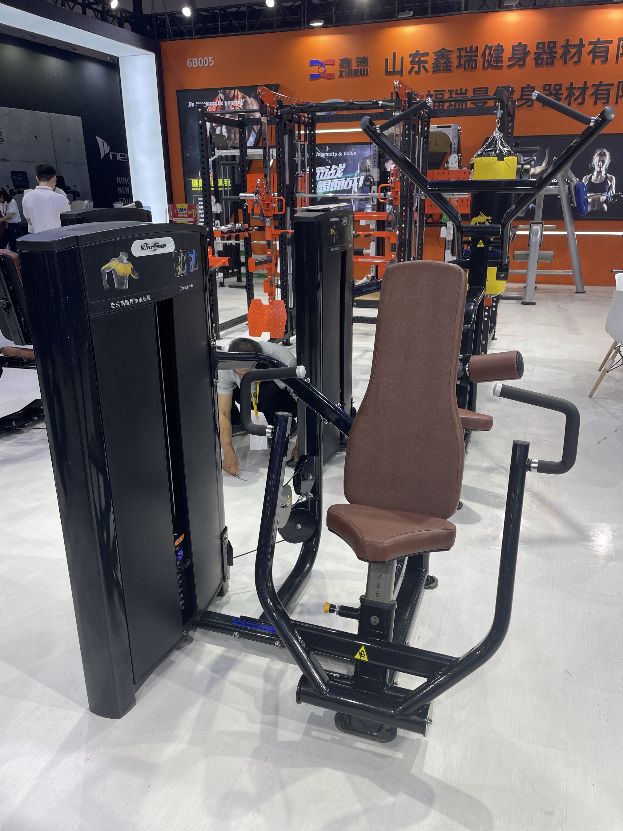 Strength Training Pin Loaded Row Machine Dual Function Lat Pulldown Machine